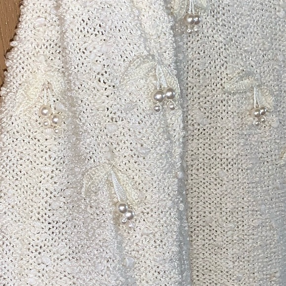LeRoy Knitwear Vintage Sweater Embellished with Faux Pearls - Picture 3 of 9